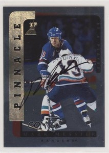 1996-97 Pinnacle Be A Player Silver Auto Mark Messier #111 Auto HOF