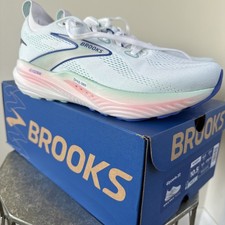 Brooks Glycerin 22 Women s Running shoe NIB 10.5D White/Limpet/Amparo Blue