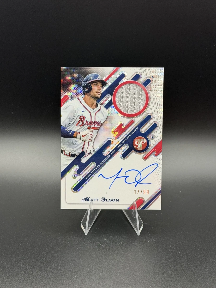 Matt Olson Baseball Serial Numbered Sports Trading Cards