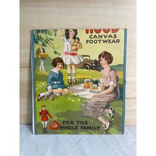 Vintage Hood Canvas Footwear Advertising H Fi...