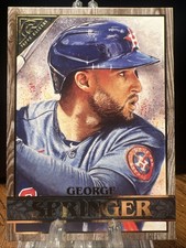 2020 Topps Gallery Wood #62 George Springer
