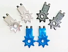 Pair BMX Racing  Bike Chain Tensioner  Star Spur 3/8 inch Blue  or  Black