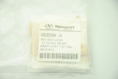 NEWPORT KBC025AR.18 BK7 BCC Lens, 12.70DIAx 25.00fl Lot of 7