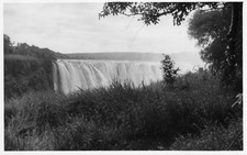 Postcard size Photo. Victoria Falls South Africa C. 1954