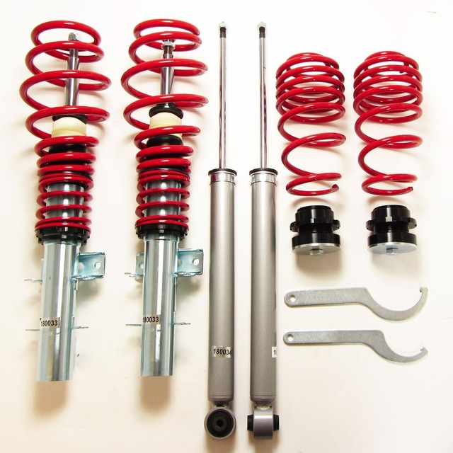 TOPline Adjustable sport coilover suspension kit for Seat 6L 02