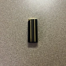 Vtg Flamex Calais IV Gold Tone Electronic Gas Butane Lighter Untested Japan MCM