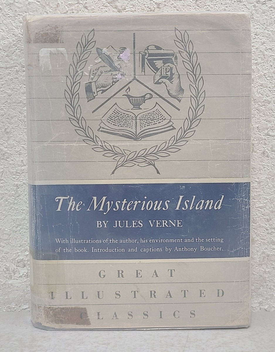 Mysterious Island Jules Verne Great Illustrated Classics 1958