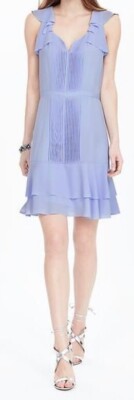 banana republic light blue dress Banana Republic Light Blue Dress Size 10P NWT