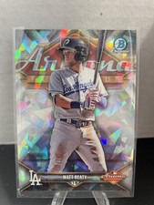 MATT BEATY RC 2018 Bowman Chrome 2017 AFL Fall Stars Atomic Refractor /150 AFLMB