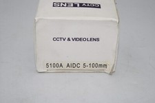 5100A AIDC 5-100mm Auto Iris CCTV Lens-NEW- FREE UK MAINLAND DELIVERY