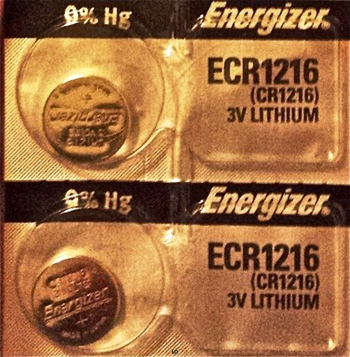 #ad Energizer ECR1216 CR 1216 Lithium 3V Battery 2 piece New Authorized Seller $3.99