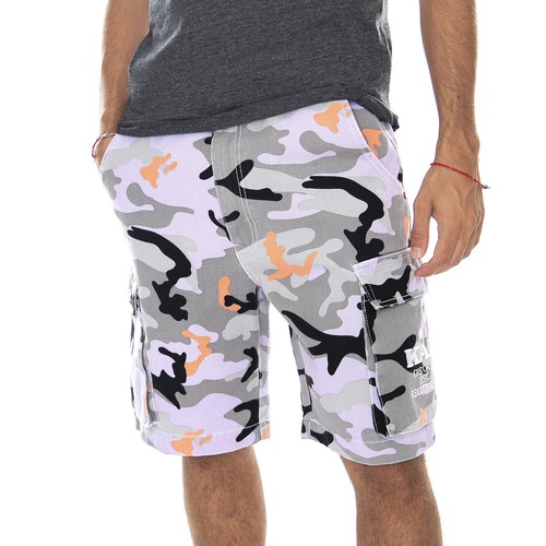 Karl kani camo cargo shorts - grey - bermuda uomo camo grigi | eBay
