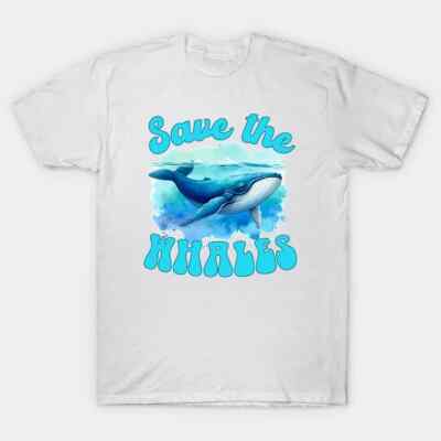 Whale Lover Ocean Animal World Whale Day Save The Whales T-Shirt