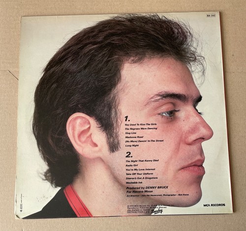 John HIATT Slug line FRENCH Orig LP MCA Records 511 022 (1979) EX/EX+ - Imagen 2 de 2