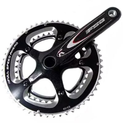 New FSA K-Force Carbon Road Bike Crankset 10 Speed 53/39t 170mm w