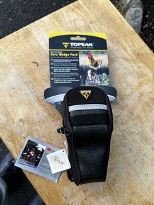 thumbnail: Topeak Aero Wedge Large Zadeltas - 1,9 Liter Zwarte Fietsbagage