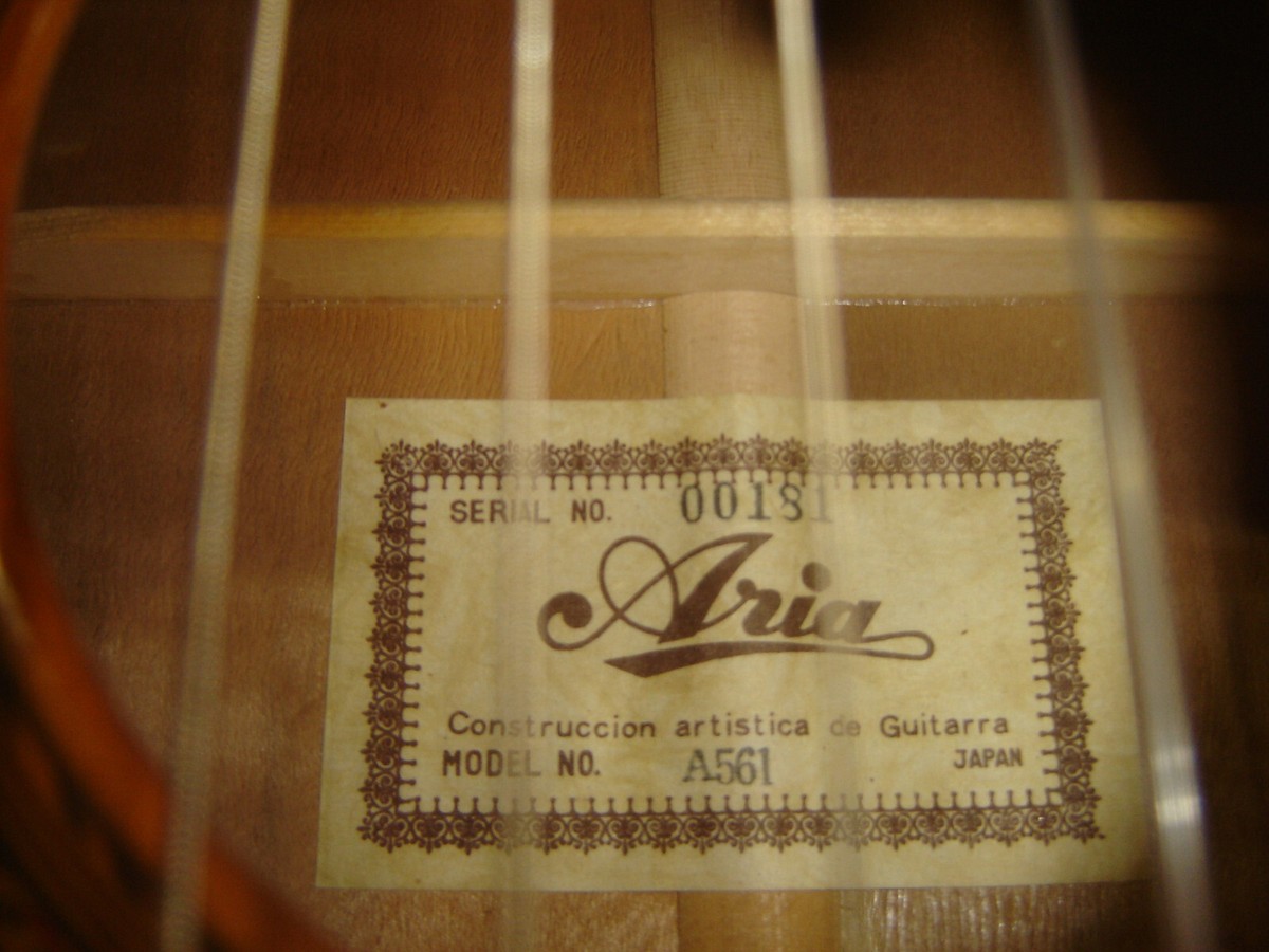 Aria A561, Small Size Classical Guitar, Made in Japan, with Case