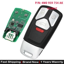 for Audi A4 A5 Q7 SQ5 TT 2017-2019 Smart Remote Key Fob 433MHz 4M0 959 754 AK