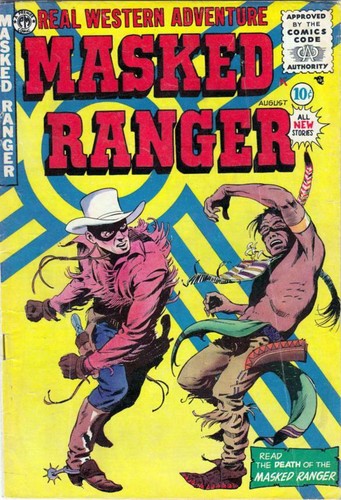 1954 - 1955 Masked Ranger Comic Book Package - 9 eBooks on CD - Picture 2 of 4