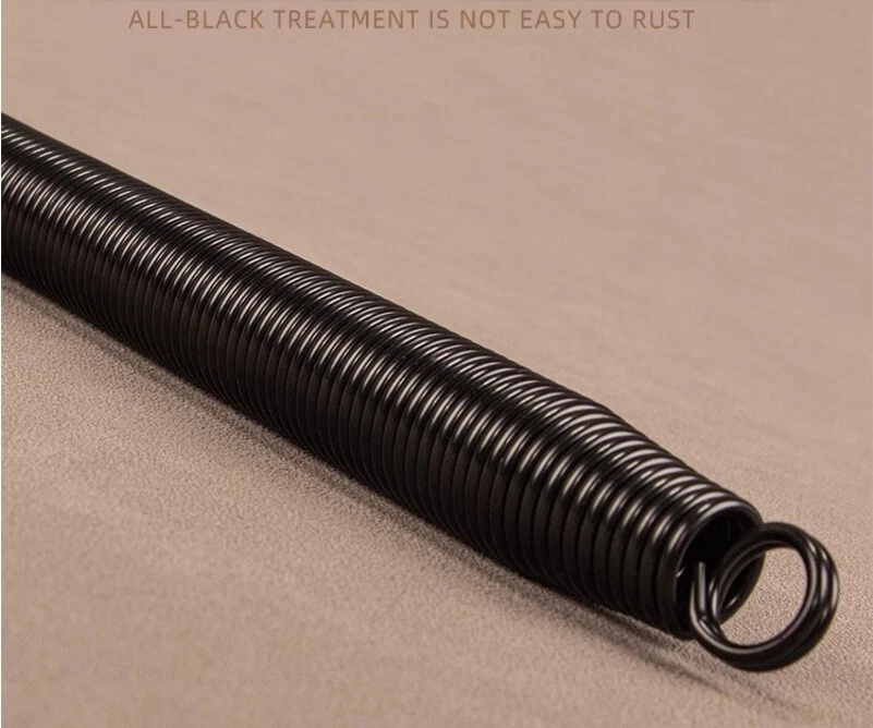 Juego de 7 resortes reemplazables expansores de pecho 44 lb/cada uno negro Foto 3 de 4