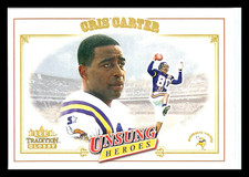 2001 Fleer Tradition Cris Carter #334 Minnesota Vikings