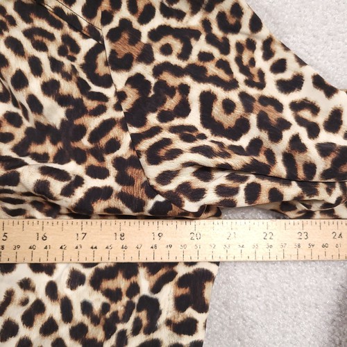 Susan Graver Full Zip Jacket Women's Small Animal Print Long Sleeve Lined - Picture 7 of 13