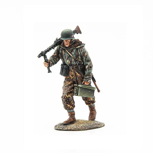 First Legion: BB057 German Waffen SS Machine Gunner with MG42