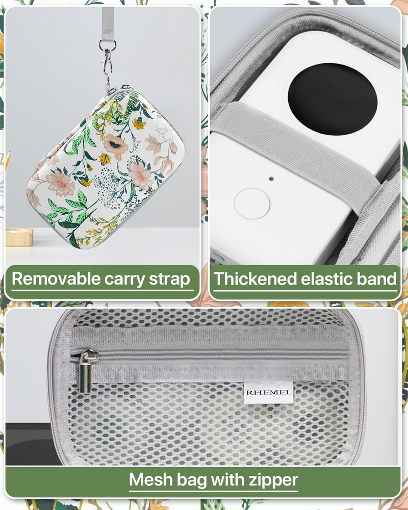 Durable EVA Travel Case for Label Maker with Stylish Pattern