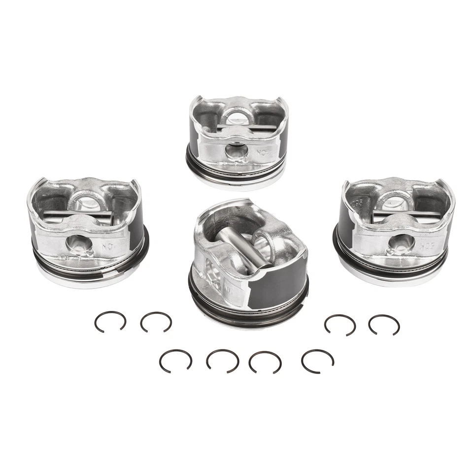 4Pcs Pistons STD Set for VW Golf Bora Passat  Audi A4 TT Quattro 1.8T 06B107065N - Image 3 of 4