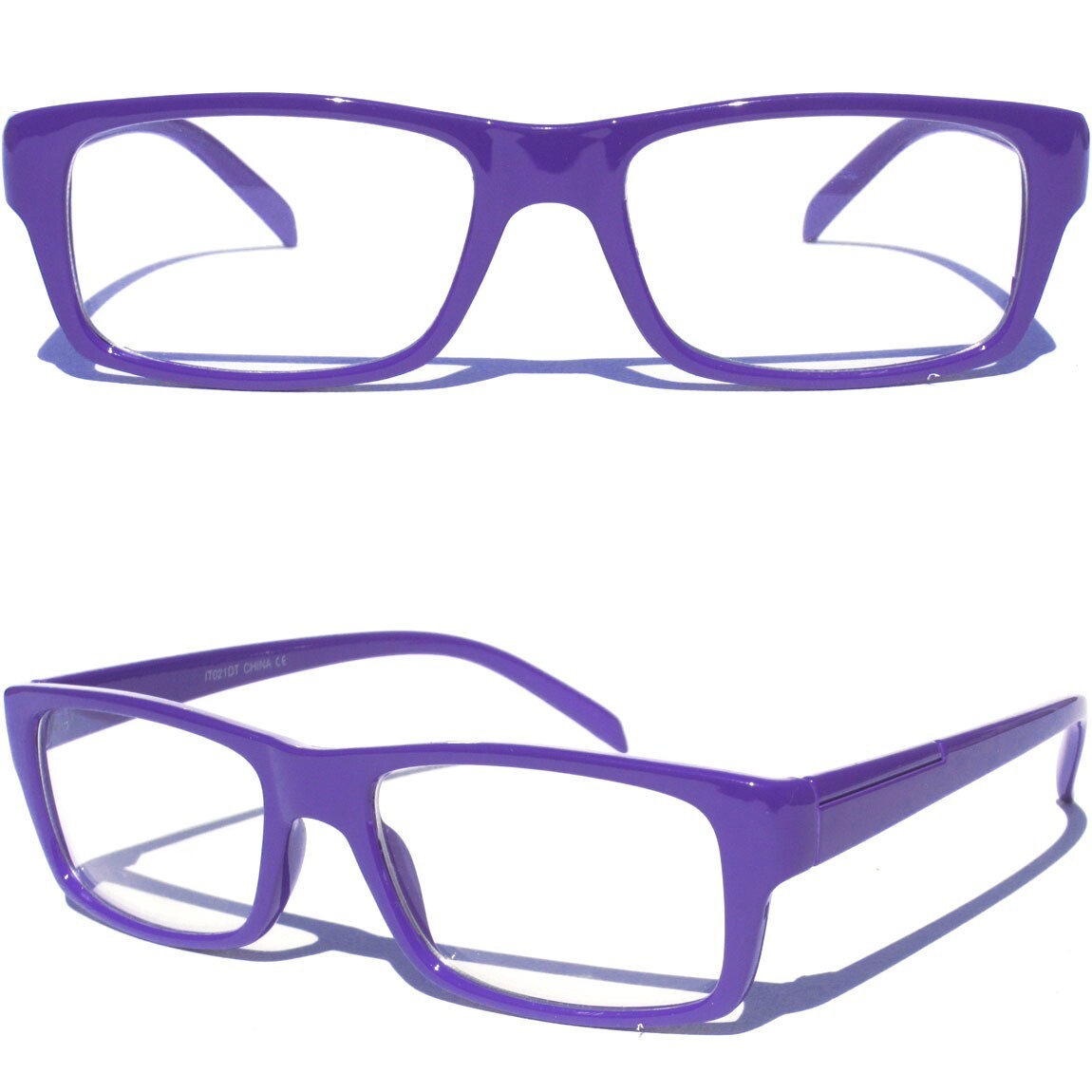 Clear Lens Eye Glasses Retro Vintage Style Hipster Nerd Geek Trendy