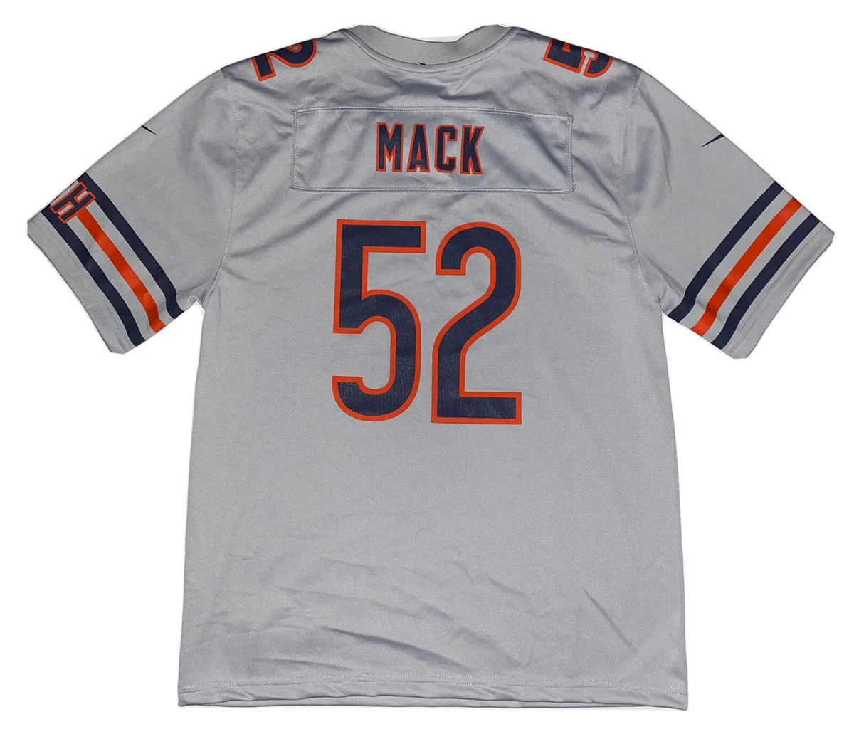 Boys Youth Large Gray Nike 52 Khalil Mack Chicago Bears Jersey