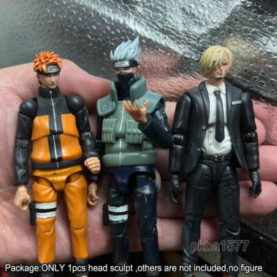 NEW Premium 1/18 Hatake Kakashi Head Sculpt Soldier Head For 3.75