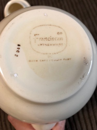 Franciscan ware Desert Rose Coffee Pot With Cream And Sugar NWOT Vintage 1970 - Picture 12 of 12
