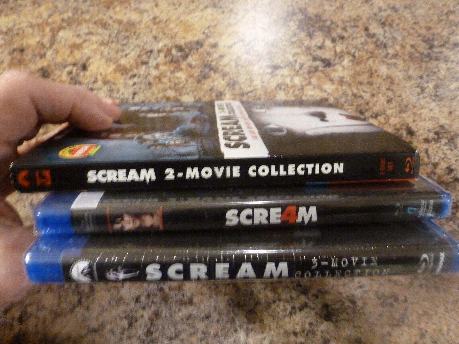The Complete Scream Collection Blu-ray 1-5 Rare OOP Brand New