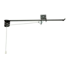 SENIOR RELIANCE DOOR HOLDER  - Narrow Lintel Garage Stay Arm Pull Cord