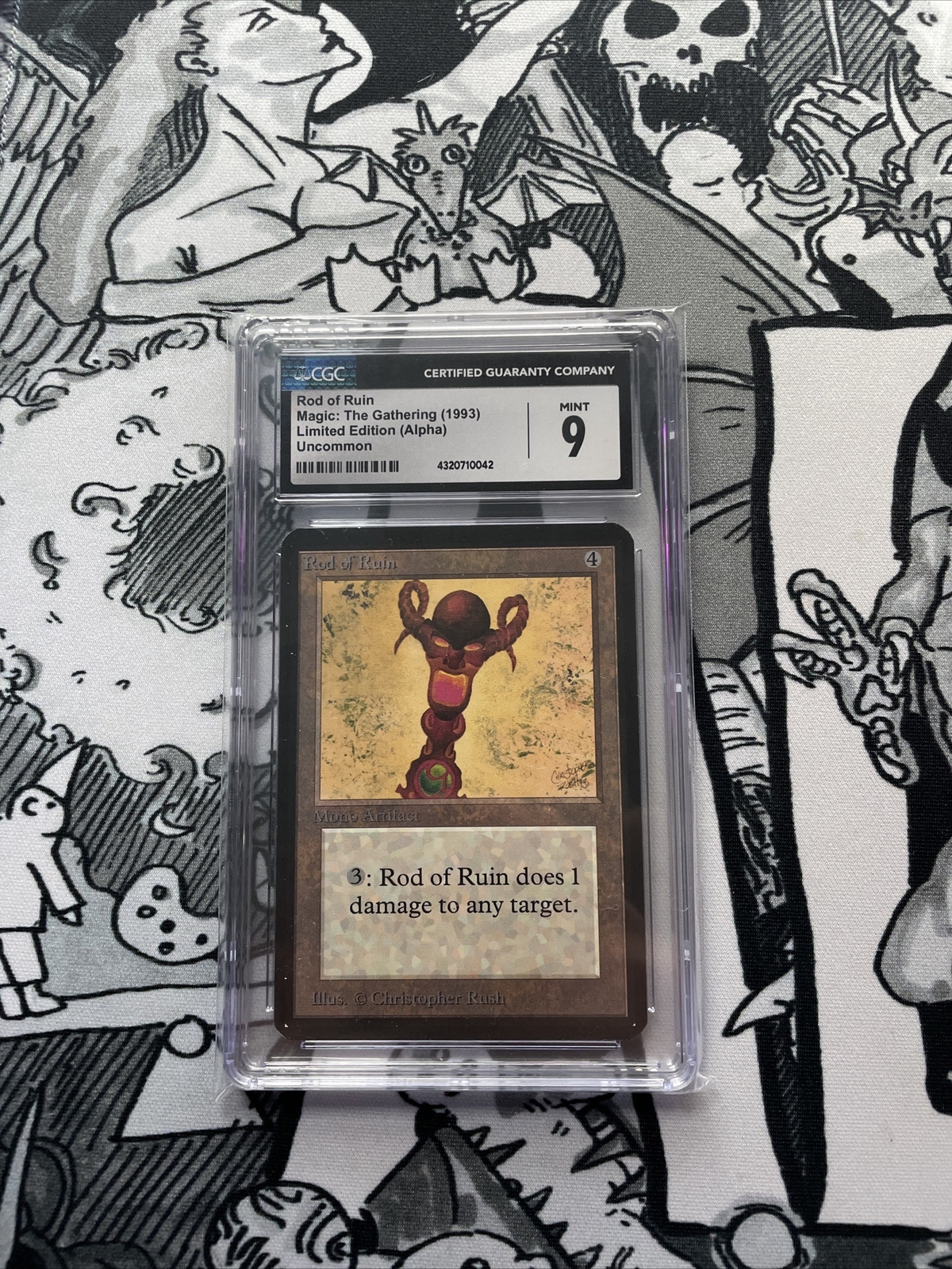 Rod of Ruin - CGC 9 - Alpha - Magic: The Gathering (MTG)