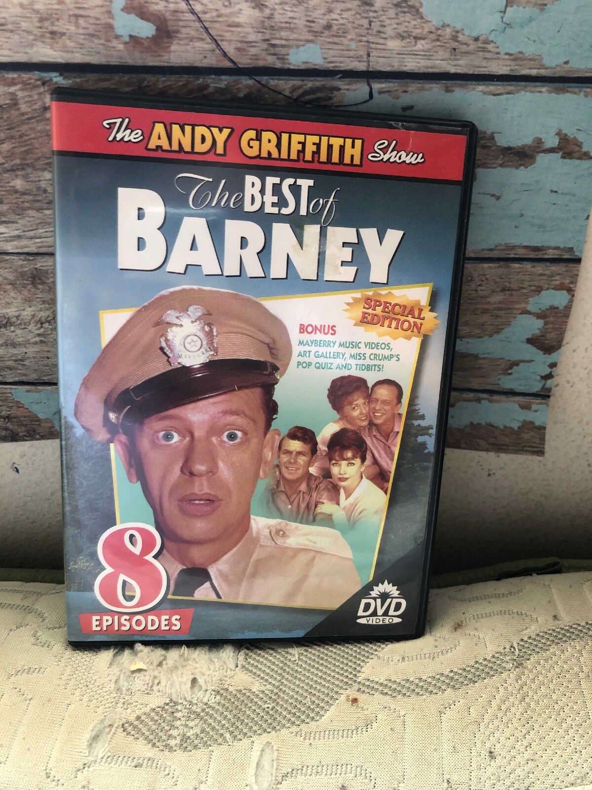 DVD Andy Griffith Show Best of Barney Fife 8 Episode Tv Show Don Knotts ...