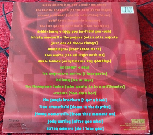 RED HOT + BLUE 1990 Spain LP U2 Tom Waits DEBORAH HARRY Annie Lennox K.D. LANG - Picture 2 of 7