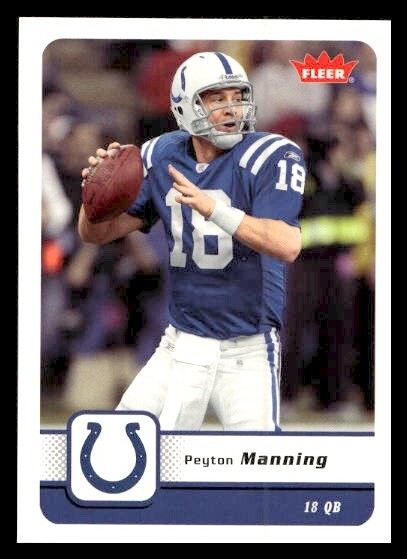 2006 Fleer #41 Peyton Manning Indianapolis Colts
