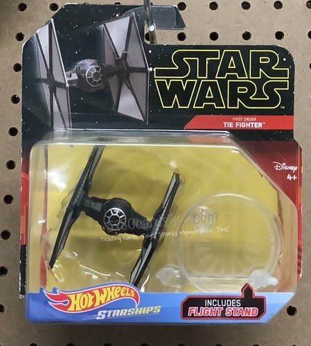Star Wars First Order TIE Fighter (2018) Hot Wheels Starships Toy Vehicle