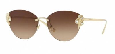 Genuine VERSACE VE2196B Sunglasses Replacement Lenses - Gradient Brown