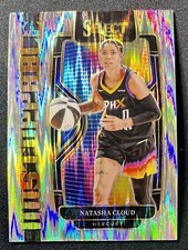 Natasha Cloud 2023-24 Panini Select WNBA UNSTOPPABLE SILVER FLASH PRIZM MERCURY