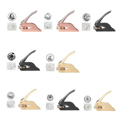 Metal Exlibris Stamp Embossing Stamp Embossing Pliers for Envelopes