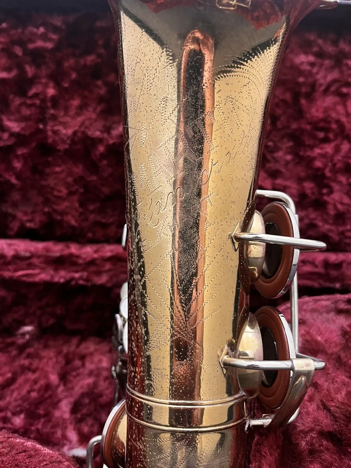 Vintage 1937 Martin Handcraft Committee Low Pitch Alto Sax (w/ Premium Overhaul) - Image 4 of 4