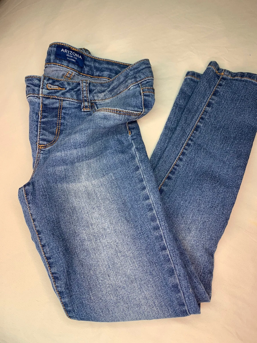 eBay Stretch Jeans Slim Flex | Arizona Skinny 10 Girls Size Waist Adjustable Super