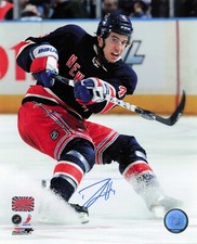 Michael Del Zotto Signed New York Rangers 8
