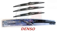 Denso Enduro-vision Front Rear Wiper Blades 3pc Set 202013