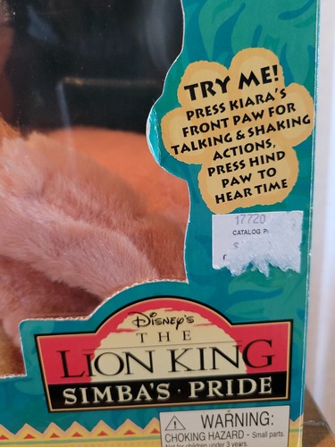 Disney König der Löwen Simbas Stolz interaktiver sprechender Wecker Set EUC - Bild 2 von 9