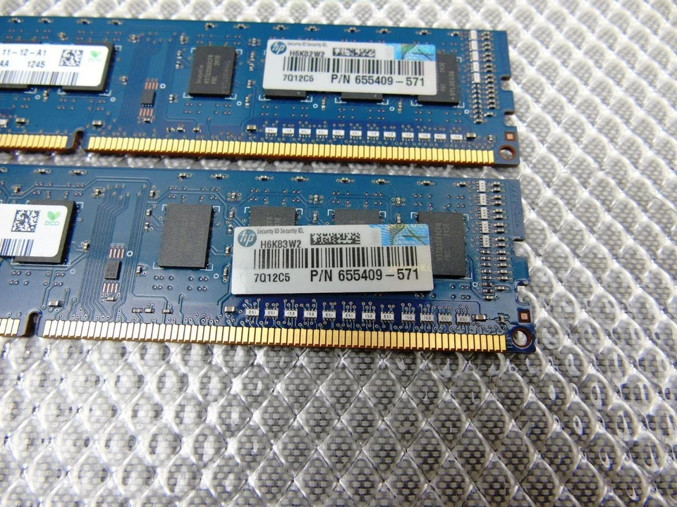 4GB (2 x 2GB) - Compaq 4000 SFF 6300 MT RAM PC3-10600U DDR3 - HMT325U6EFR8C-PB - Image 3 of 4