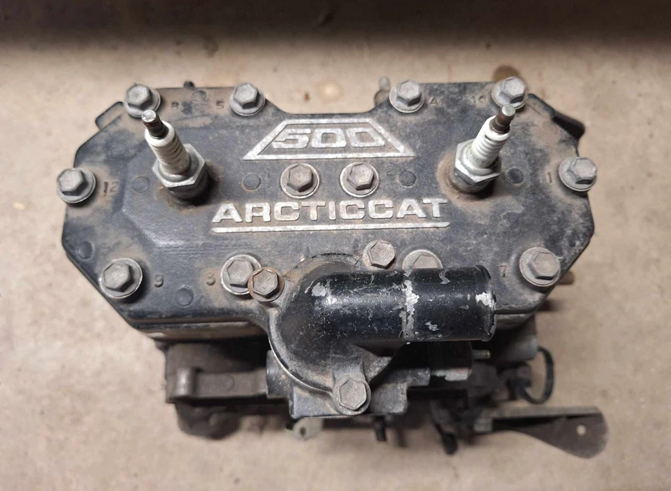 1998 1999 2000 Arctic Cat ZR ZL 500 Engine Motor - Image 2 of 4